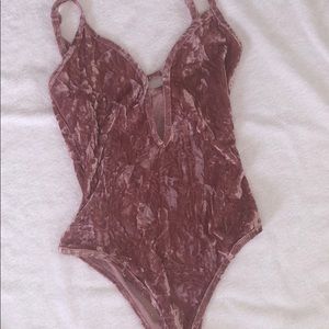 Velvet Pink Bodysuit